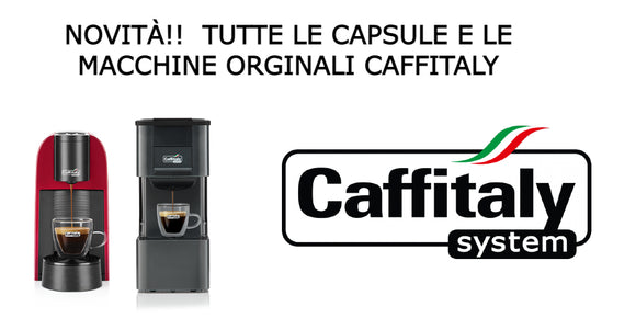 MACCHINA CAFFÈ ESPRESSO a Capsule Caffitaly Iris S27 + 40 capsule