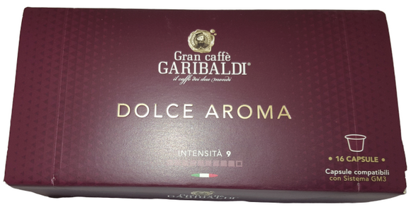 CAFFE' DOLCE AROMA GRAN CAFFE' GARIBALDI ( 16 CAPSULE ) - ottima-scelta-coffee-shop