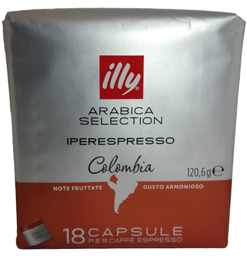CAFFE' ILLY IPERESPRESSO COLOMBIA ( 18 CAPSULE ) - ottima-scelta-coffee-shop