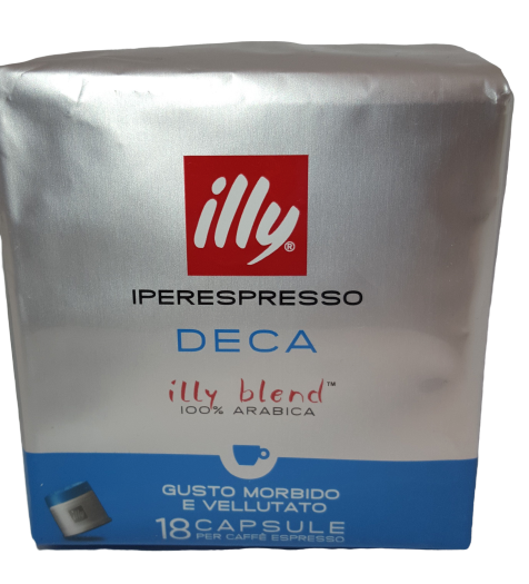 CAFFE' ILLY IPERESPRESSO DECAFFEINATO ( 18 CAPSULE ) - ottima-scelta-coffee-shop