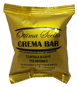 CAFFE' CREMA BAR OTTIMA SCELTA CAPSULE MITO ( 100 CAPSULE ) - ottima-scelta-coffee-shop