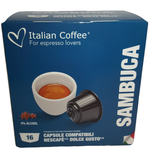 CAFFE' ALLA SAMBUCA DOLCE GUSTO (16 CAPSULE) - ottima-scelta-coffee-shop
