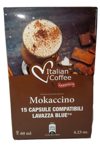 MOCACCINO COMPATIBILE LAVAZZA BLUE ( 15 CAPSULE ) - ottima-scelta-coffee-shop