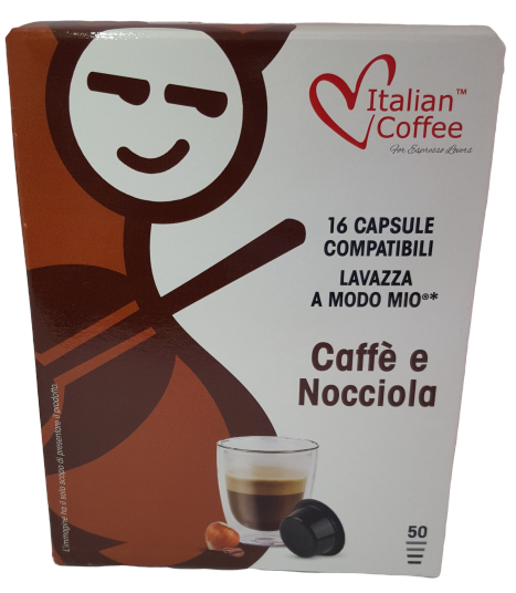 CAFFE' ALLA NOCCIOLA COMPATIBILE LAVAZZA A MODO MIO ( 1 CAPSULA ) - ottima-scelta-coffee-shop