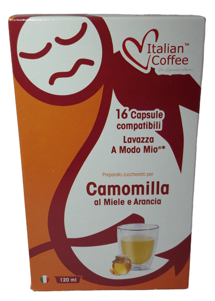 CAMOMILLA MIELE E ARANCIA COMPATIBILE LAVAZZA A MODO MIO (1 CAPSULA)–  ottima-scelta-coffee-shop