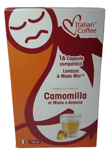 CAMOMILLA MIELE E ARANCIA COMPATIBILE LAVAZZA A MODO MIO (16 CAPSULE) - ottima-scelta-coffee-shop