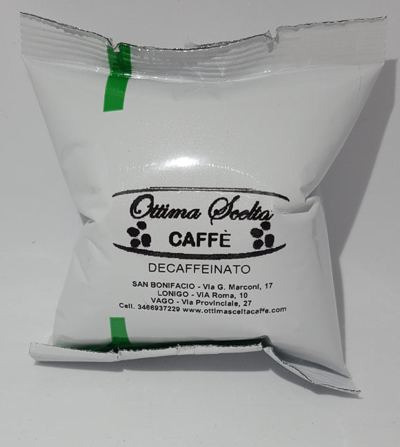 CAFFE' OTTIMA SCELTA DECAFFEINATO COMPATIBILE NESPRESSO (100 CAPSULE) - ottima-scelta-coffee-shop
