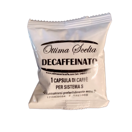 CAFFE' DECAFFEINATO OTTIMA SCELTA CAPSULE MITO ( 1 CAPSULA )