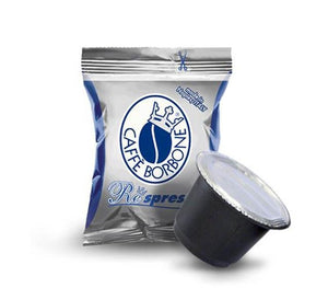 CAFFE' BORBONE MISCELA BLU COMPATIBILI NESPRESSO (100 CAPSULE) - ottima-scelta-coffee-shop