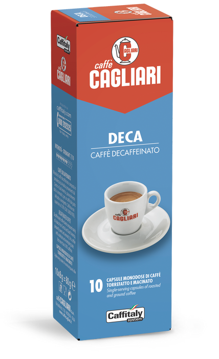 CAPSUEL CAFFÈ CAFFITALY DECA CAGLIARI (10 CAPSULE)