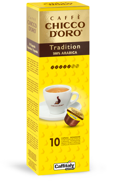 CAPSULE CAFFÈ CAFFITALY TRADITION 100% ARABICA (10 CAPSULE)