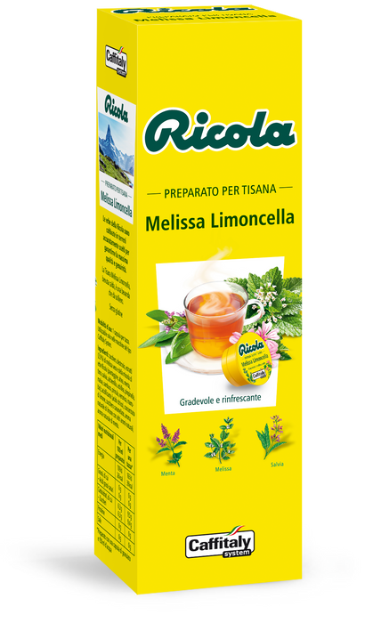 CAPSULE TISANA ALLA MELISSA LIMONCELLA RICOLA CAFFITALY (10 CAPSULE)