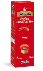CAPSULE ENGLISH BREAKFAST TEA TWININGS CAFFITALY (10 CAPSULE)