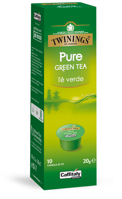 CAPSULE PURE GREEN TEA TWININGS CAFFITALY (10 CAPSULE)