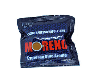 CAFFE' MORENO BLUE AROME CIALDA CARTA 44 (100 CIALDE) - ottima-scelta-coffee-shop