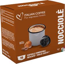 CAFFE' ALLA NOCCIOLA COMPATIBILE DOLCE GUSTO ( 16 CAPSULE ) - ottima-scelta-coffee-shop