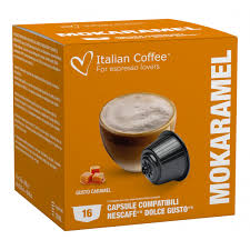 MOCACCINO AL CARAMELLO COMPATIBILE DOLCE GUSTO ( 1 CAPSULA ) - ottima-scelta-coffee-shop