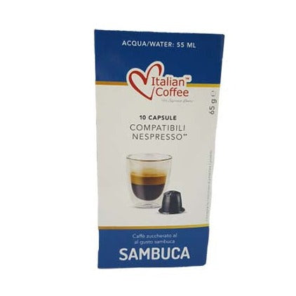 CAFFE' ALLA SAMBUCA COMPATIBILE NESPRESSO (1 CAPSULA) - ottima-scelta-coffee-shop